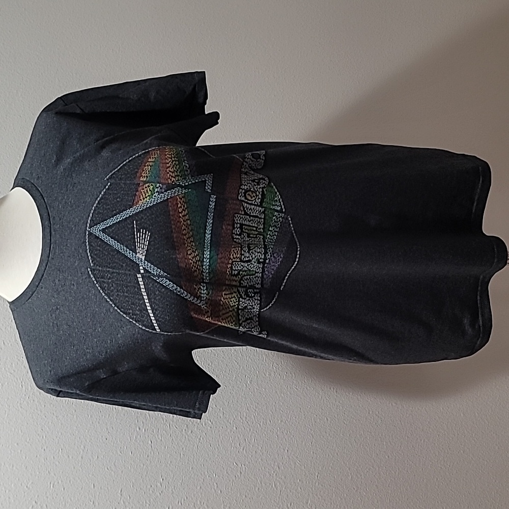 PINK FLOYD MEDIUM GREY BAND TSHIRT SHORT SLEEVE CREWNECK CONCERT TOP MENS MEDIUM